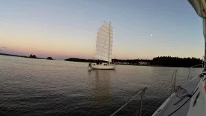 First sea trials