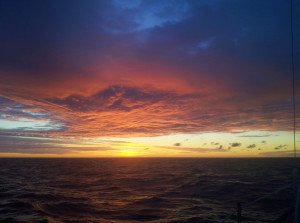 Sunrise in the Finnish Gulf